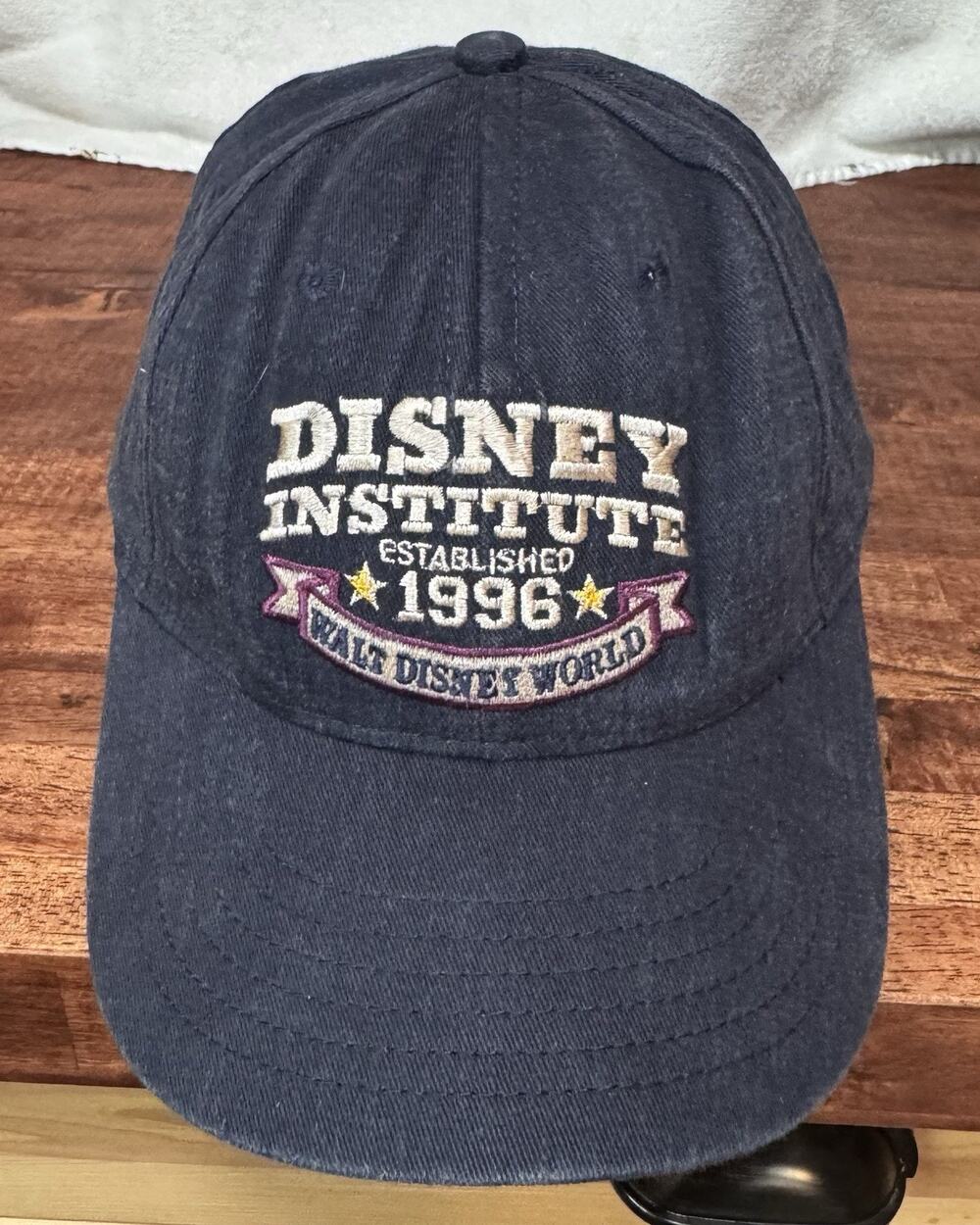 1996 Disney Institute Disney World Strapback Hat Baseball Cap